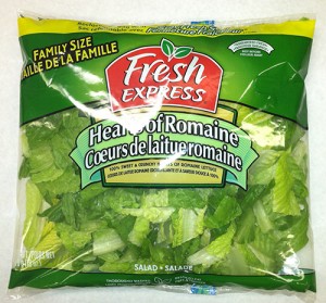 Recalled lettuce from Fresh Express