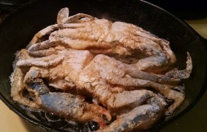 Cooking Soft Shell Crab