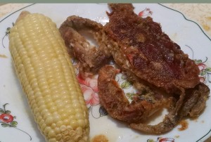 Fried Soft Crab 