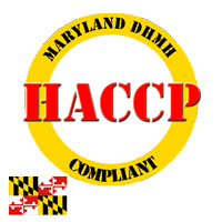 HACCP - Hazard Analysis Critical Control Point for Maryland Logo