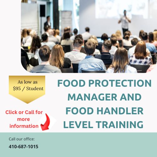 Food safety manager level training