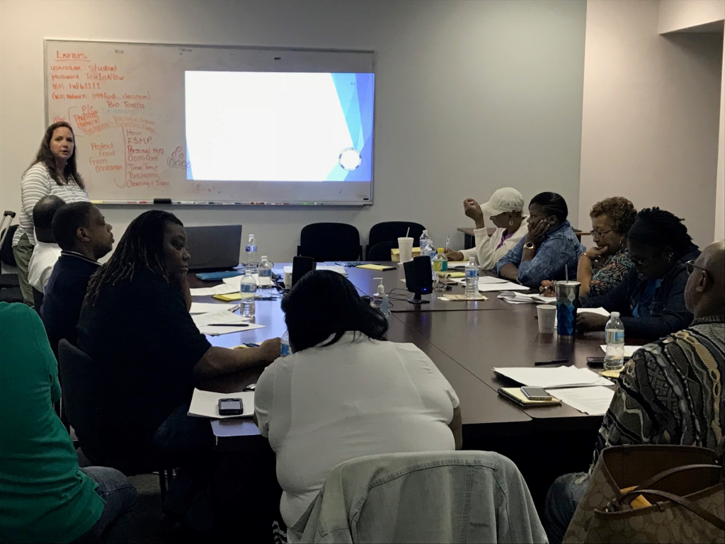 students in a classroom
