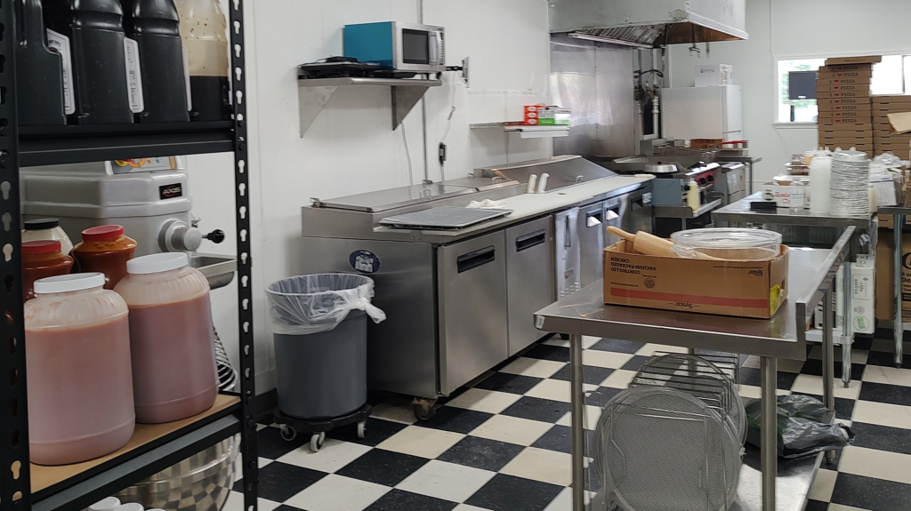 commercial kitchen