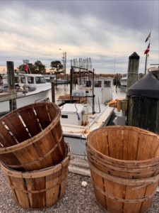 Paige Finely Photographs and Design image of workboats on chesapeake bay